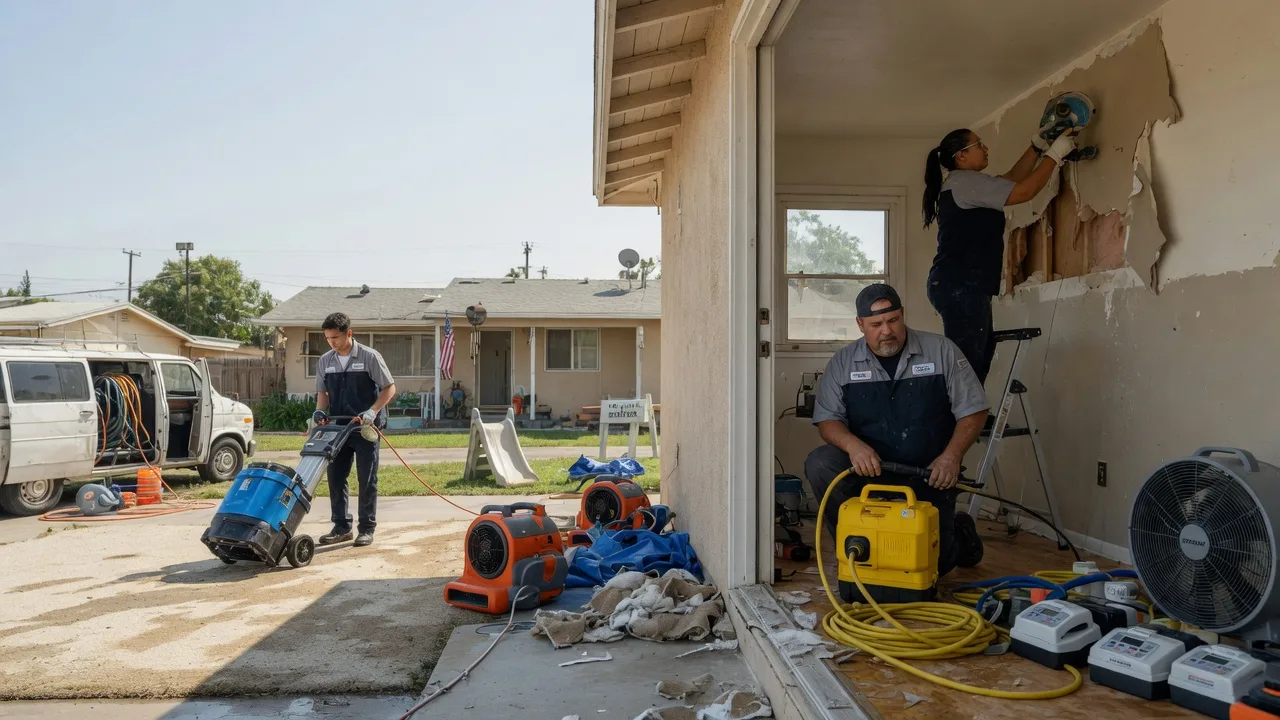 Water Damage Restoration in Big Bend, CA near me
